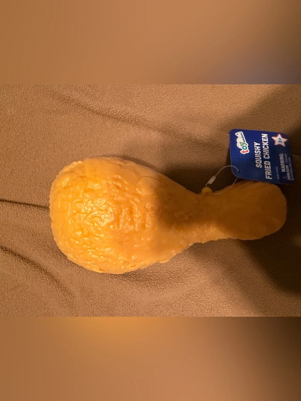 Jumbo Fried Chicken Squishy Toy